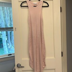 YFB Small Pink Ribbed Tank Dress